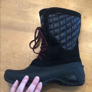 North face snow boots